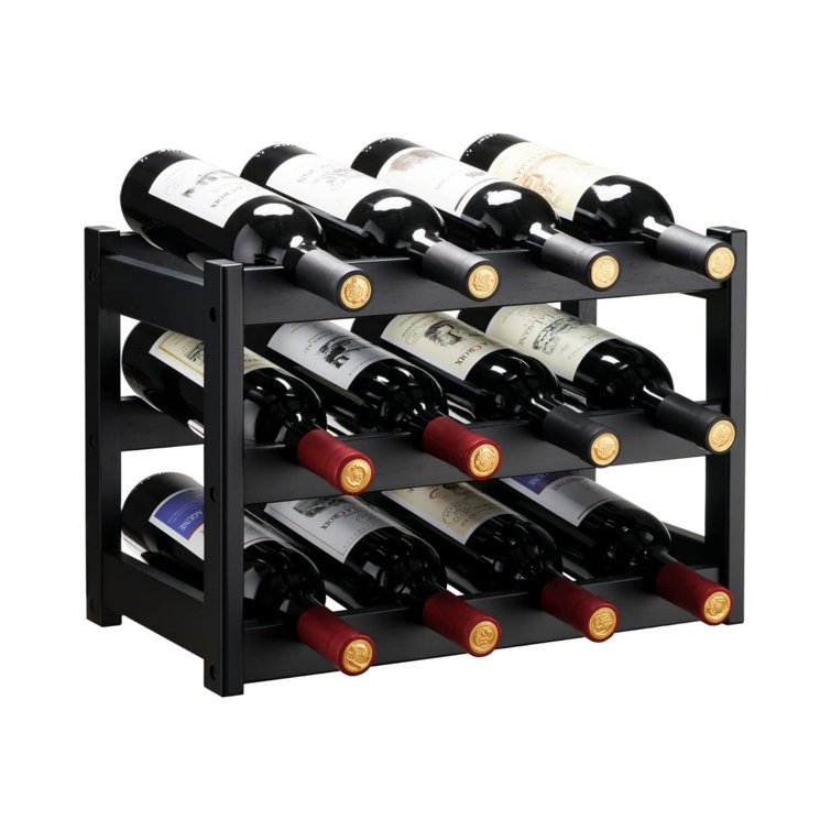 Space saving best sale wine rack